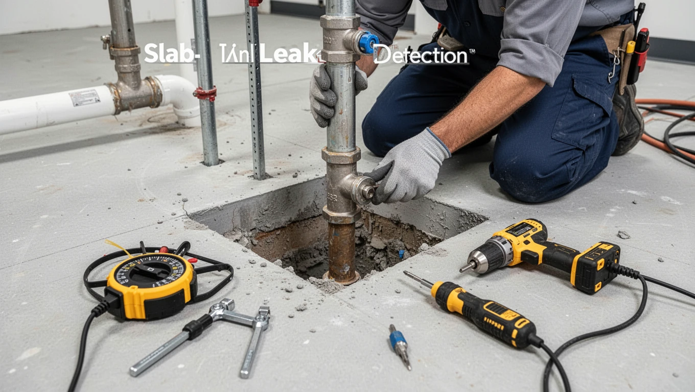 Slab Leak Detection