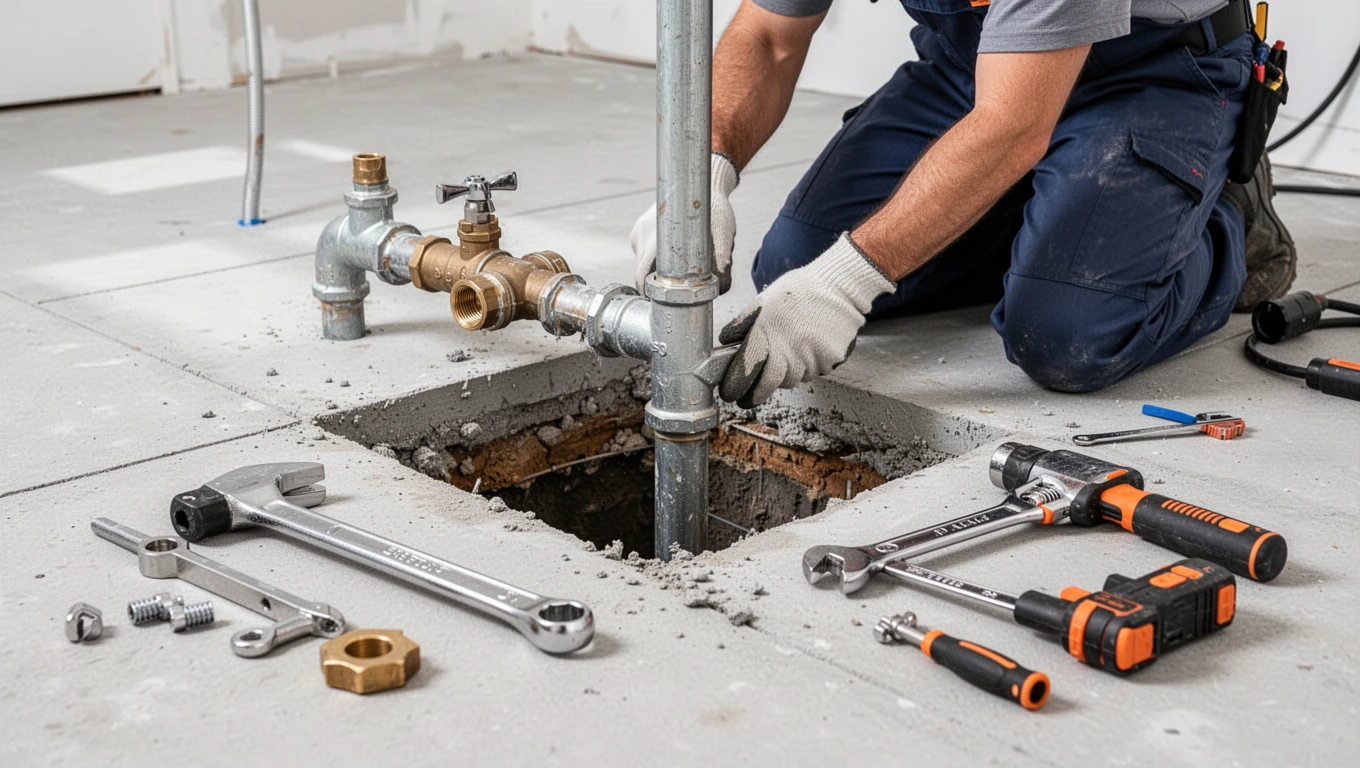 Slab Leak Repair