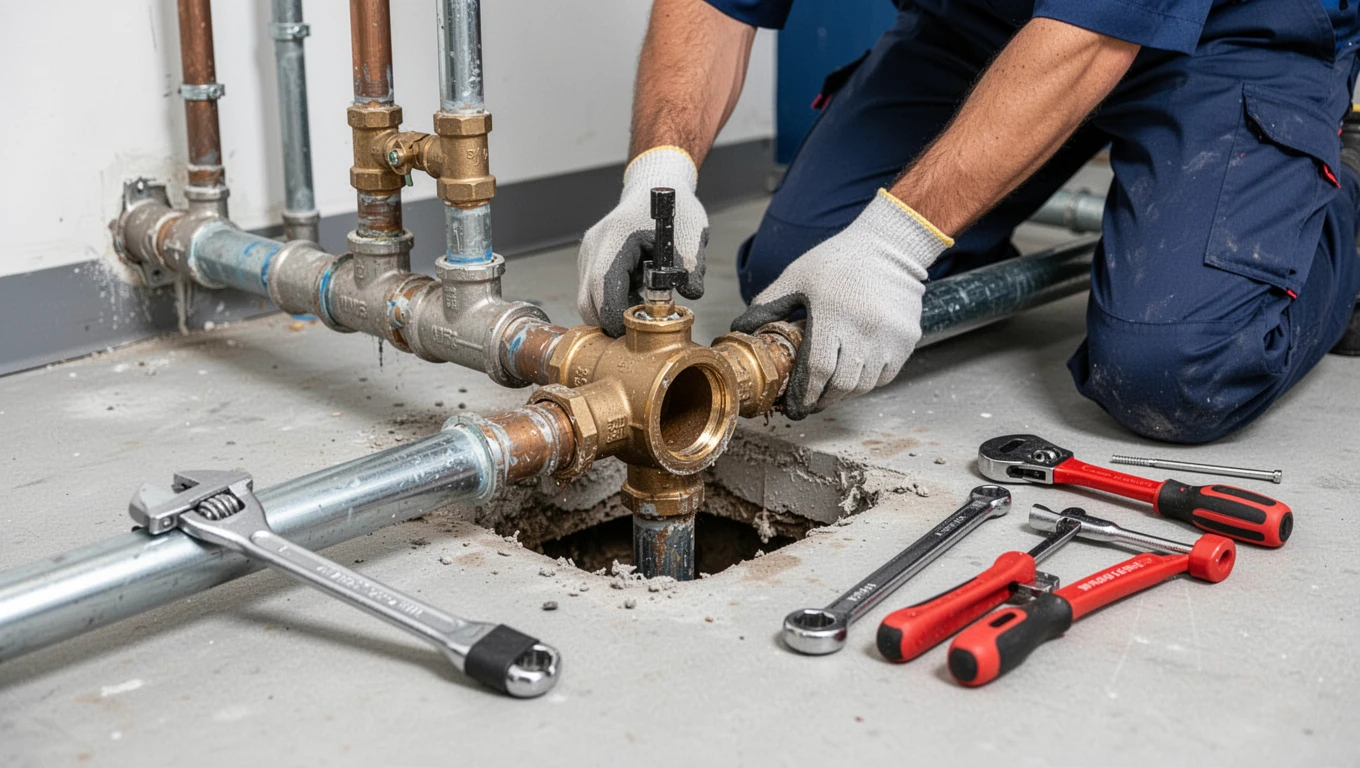 Main Water Line Repair